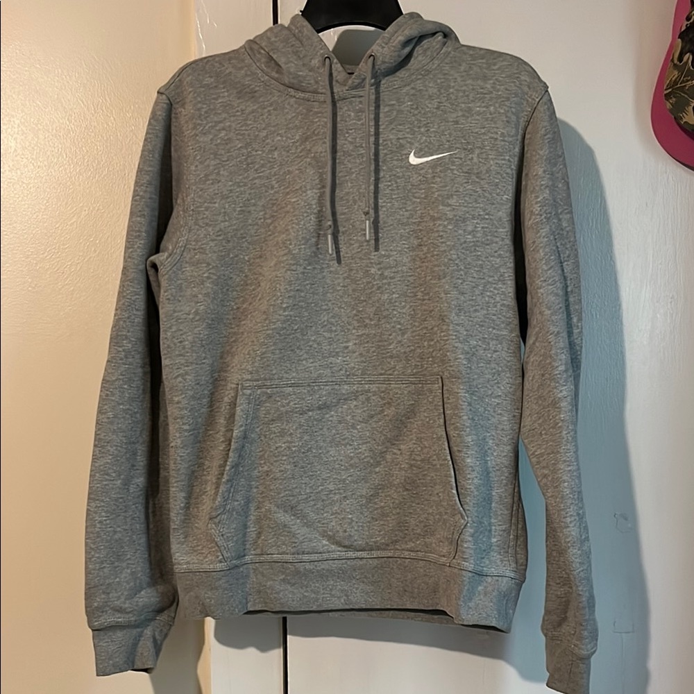 Nike Gray Sweatshirt Classic Pullover Hoodie